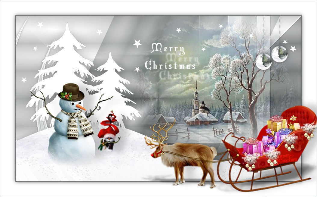 Merry christmas de crealine graphic