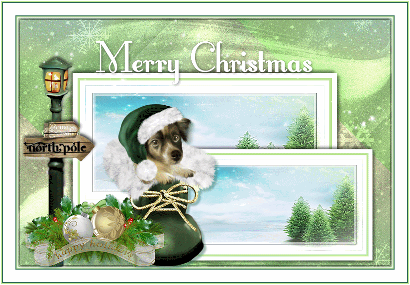 Merry christmas de maantje psp design