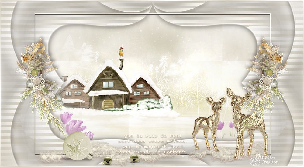 Noel paix de womanence creation